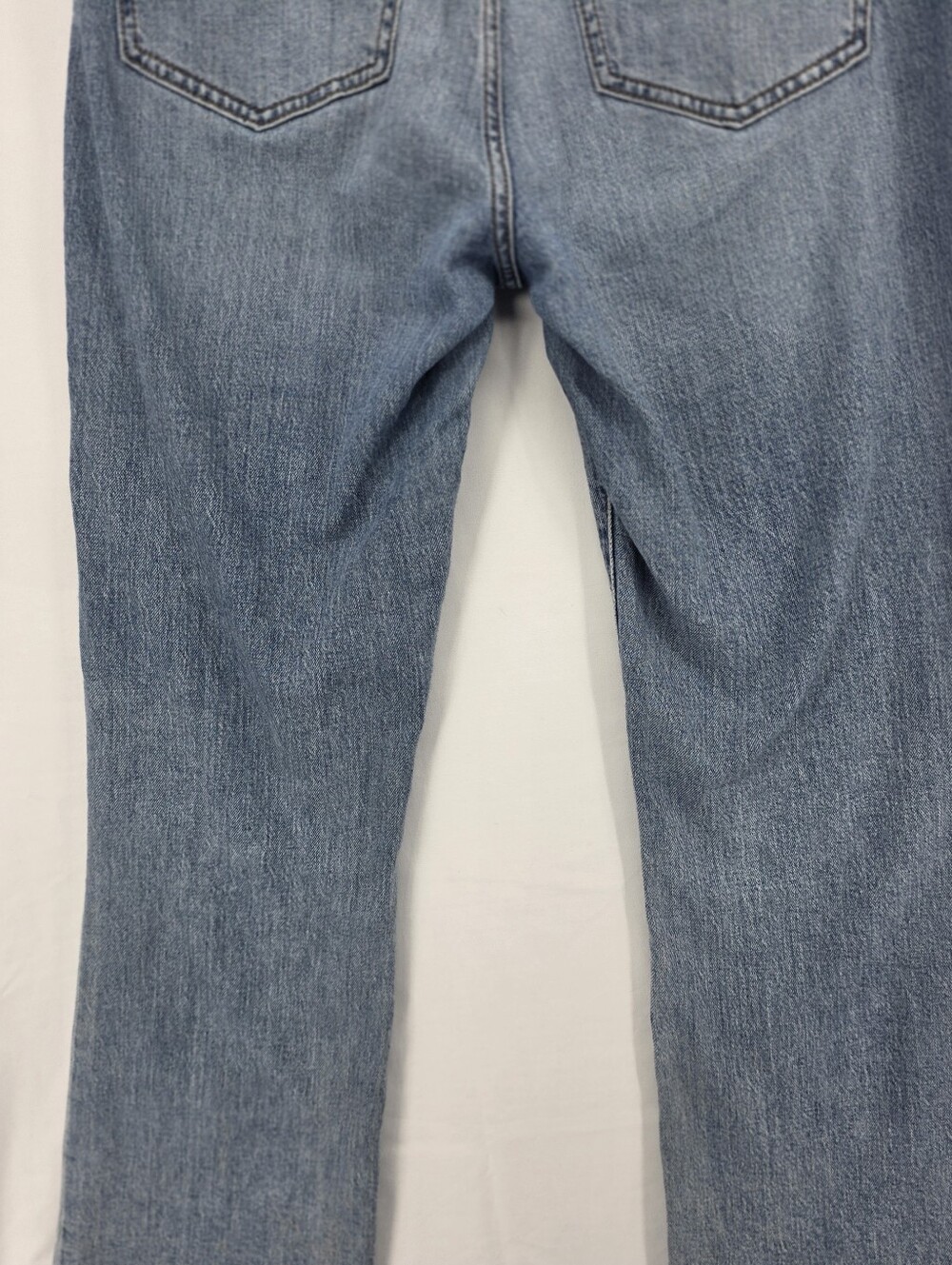 DAZE x Anthropologie High Rise Tough Love Organic Cotton Crop Raw Hem Jeans 28 - Picture 10 of 16